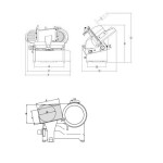 Αλλαντομηχανή Λεπίδα 300mm MIRRA 300 Y09 AUTOMEC SRM-MIRRA 300 Y09 AUTOMEC